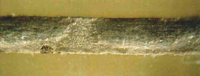 Ungenügende Zinnabscheidung