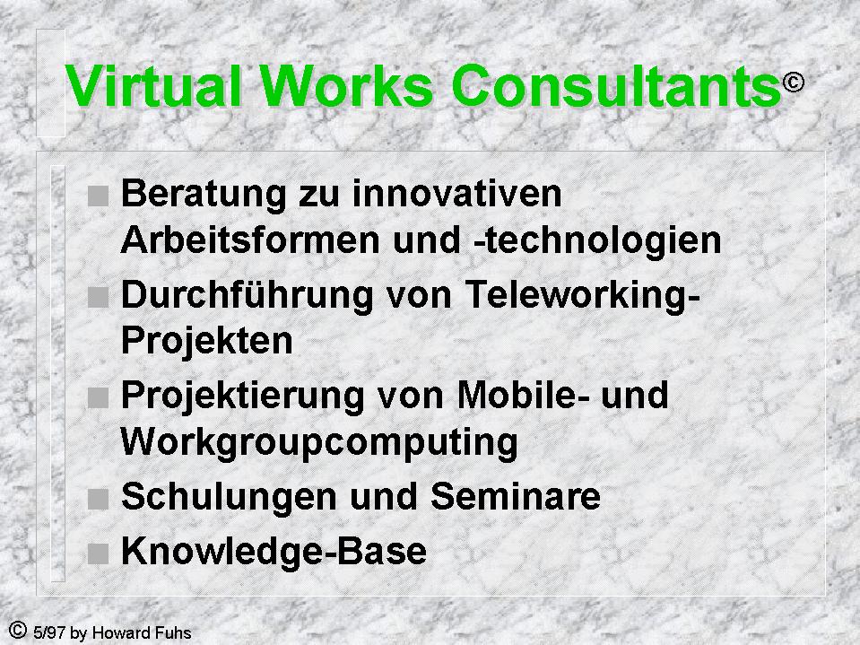 Präsentation Teleworking Folie 2