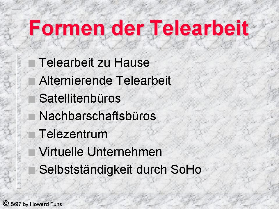 Präsentation Teleworking Folie 6